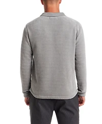 Vintage & Black Men's Brushed Corded Button Front Shirt Jacket