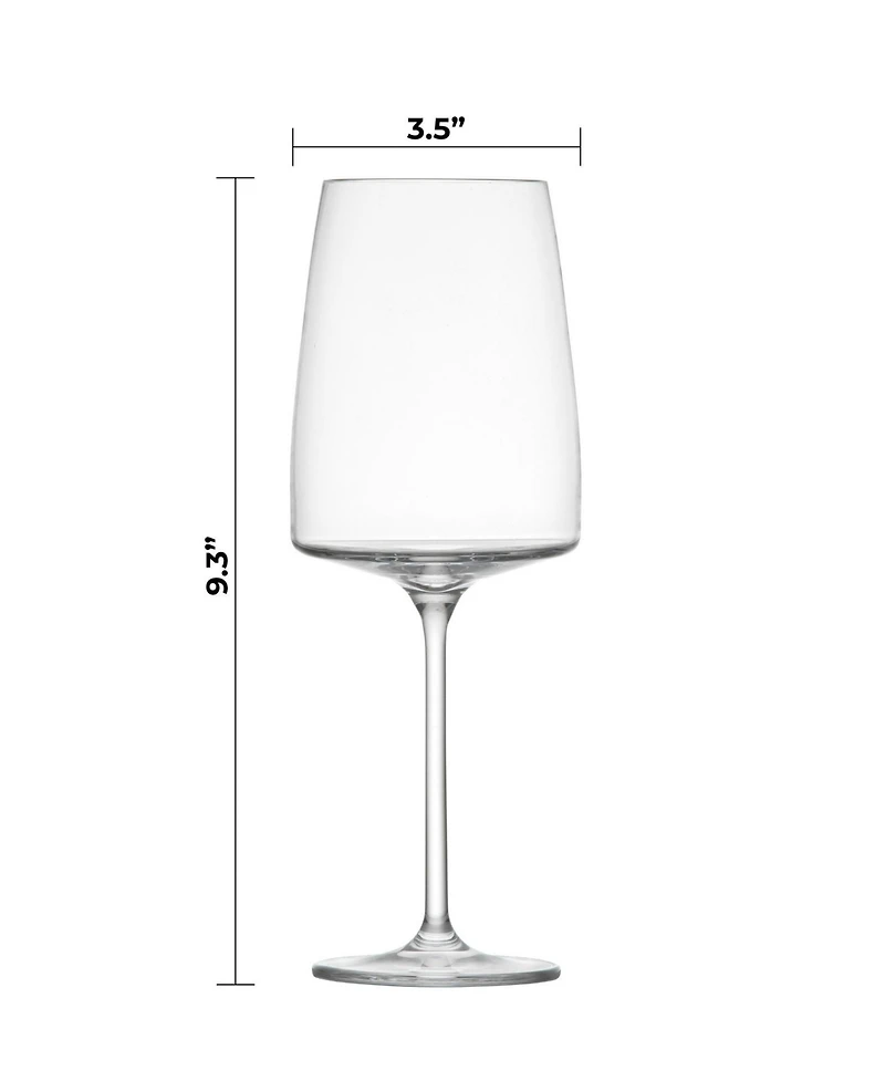 Zwiesel Glas Sensa Red Wine Glasses, Set of 6