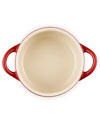 Le Creuset Stoneware Holly Collection 8 oz. Mini Cocotte