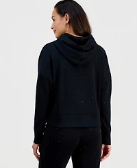 I.n.c. International Concepts Petite Shine Embellished Hoodie, Macy's Exclusive
