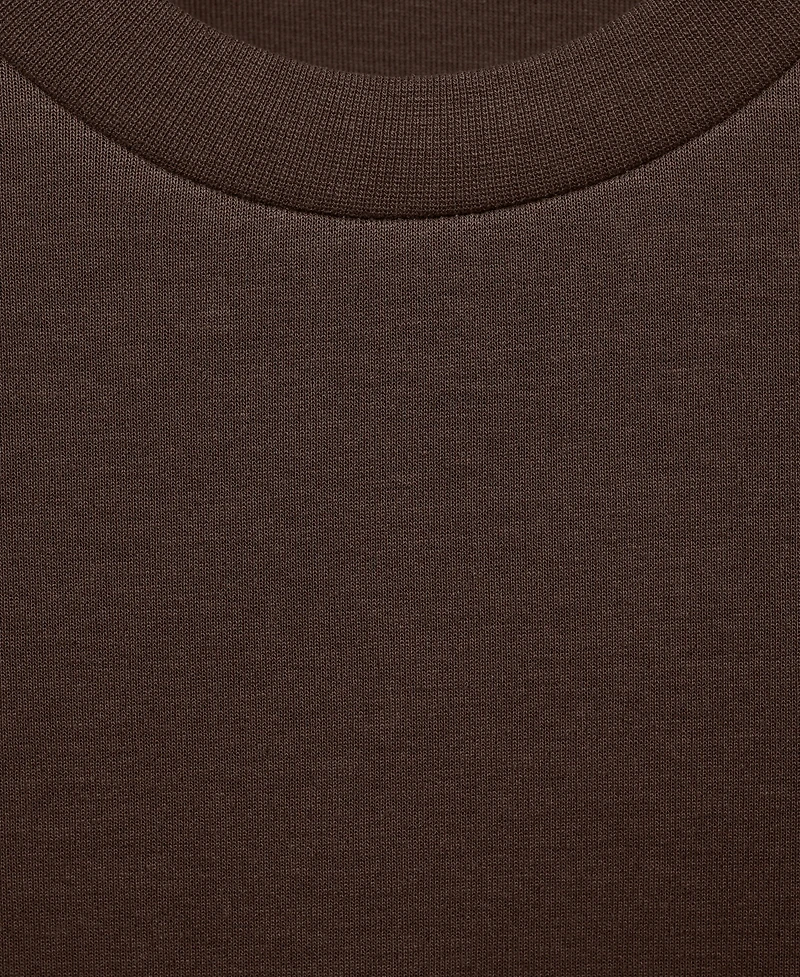 Mango Men's Regular-Fit Cotton Sweatshirt