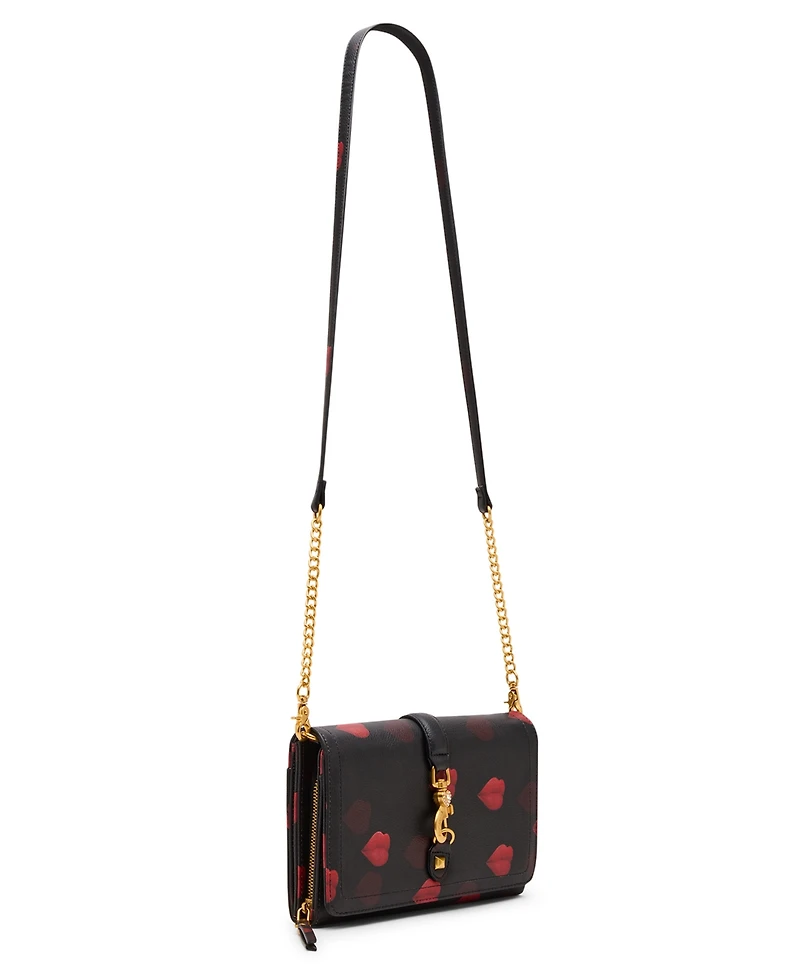 Betsey Johnson Kisses Wallet Crossbody