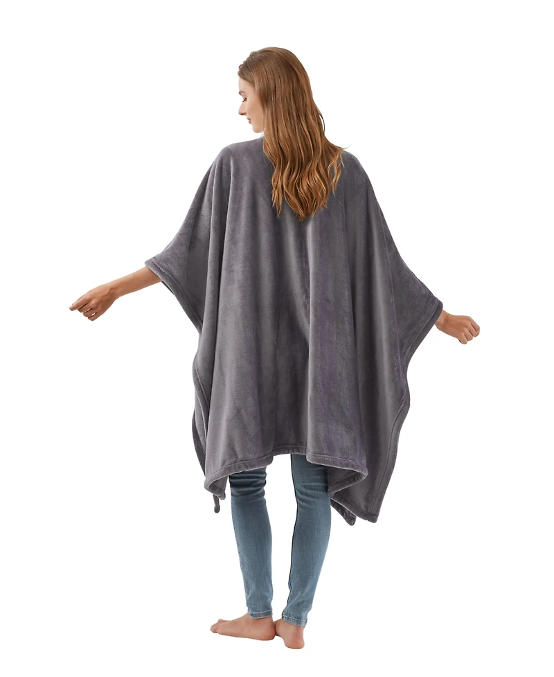 Premier Comfort Cozy Plush Printed Wrap, 50" x 70", Exclusively at Macy's