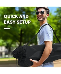 Outsunny Double Camping Chair for Adults, Padded Folding Camp Chair,