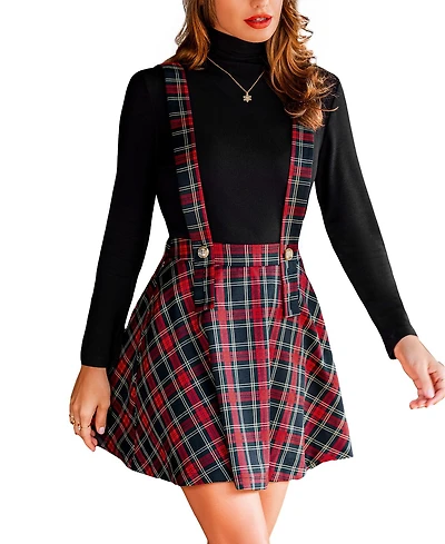 Cupshe Women's New Chapter Plaid Mini Skirt