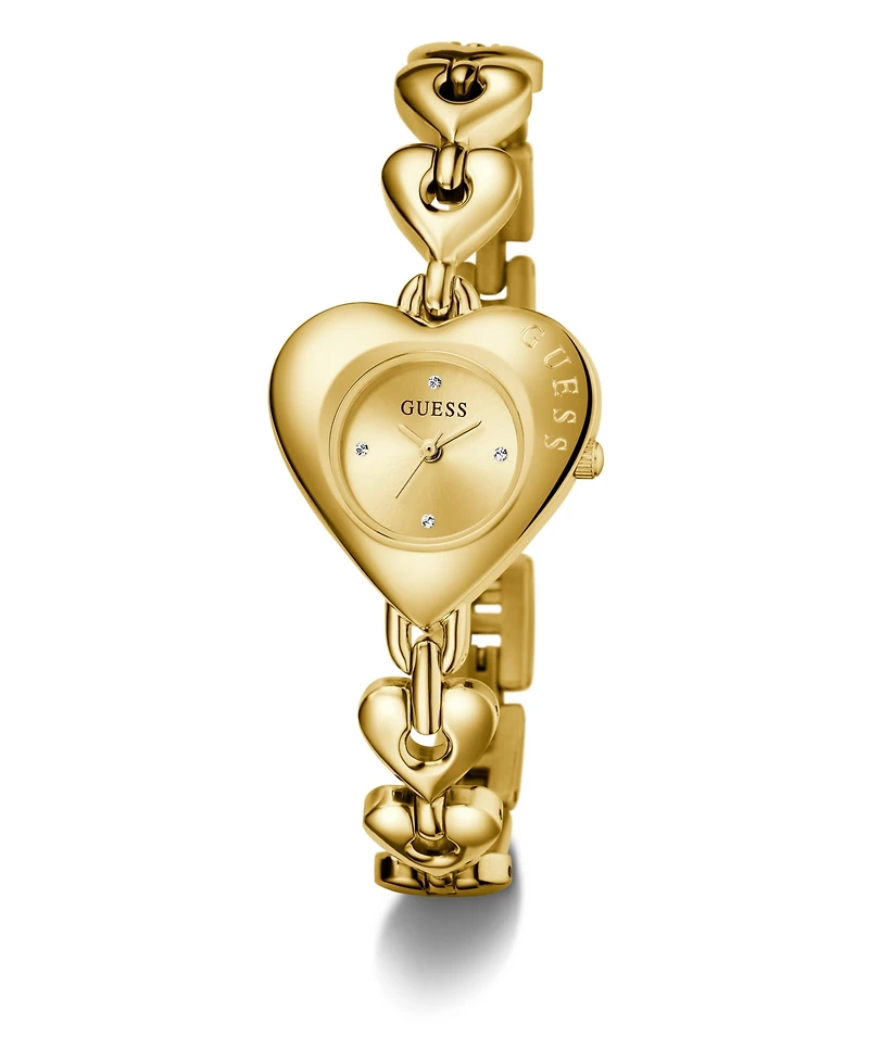 Guess Women's Gold-Tone Analog Watch, 28mm