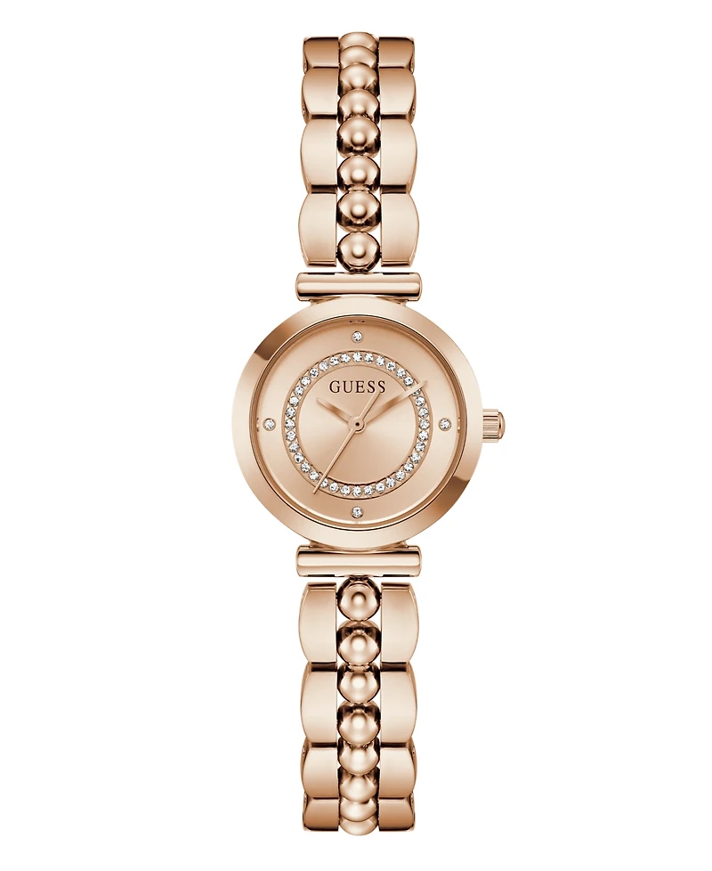 Guess Women's Rose Gold-Tone Analog Watch, 26mm