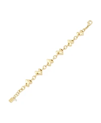 Robert Lee Morris Soho Gold Heart Charm Strand Bracelet