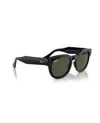Ray-Ban Unisex Square Sunglasses, Mega Hawkeye RB0298SF