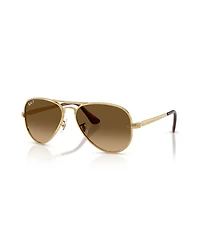 Ray-Ban Unisex Polarized Sunglasses, Aviator Max RB3925