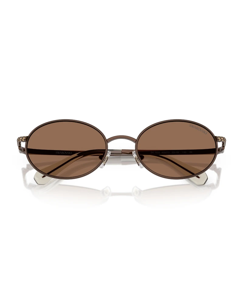 Swarovski Women's Oval Sunglasses, SK7033