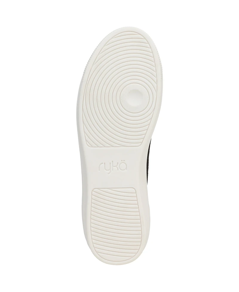 Ryka Women's Viv Next Knit Court Inspired Lace Up Sneakers