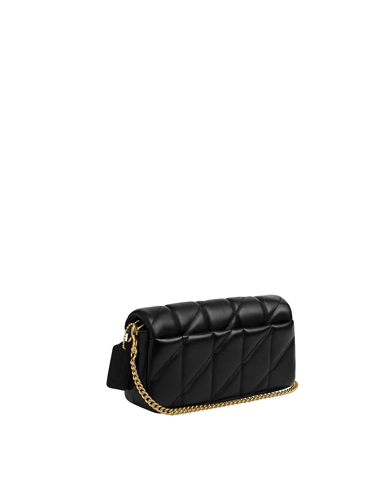 Coach Quilted Mini Tabby Chain Crossbody Bag