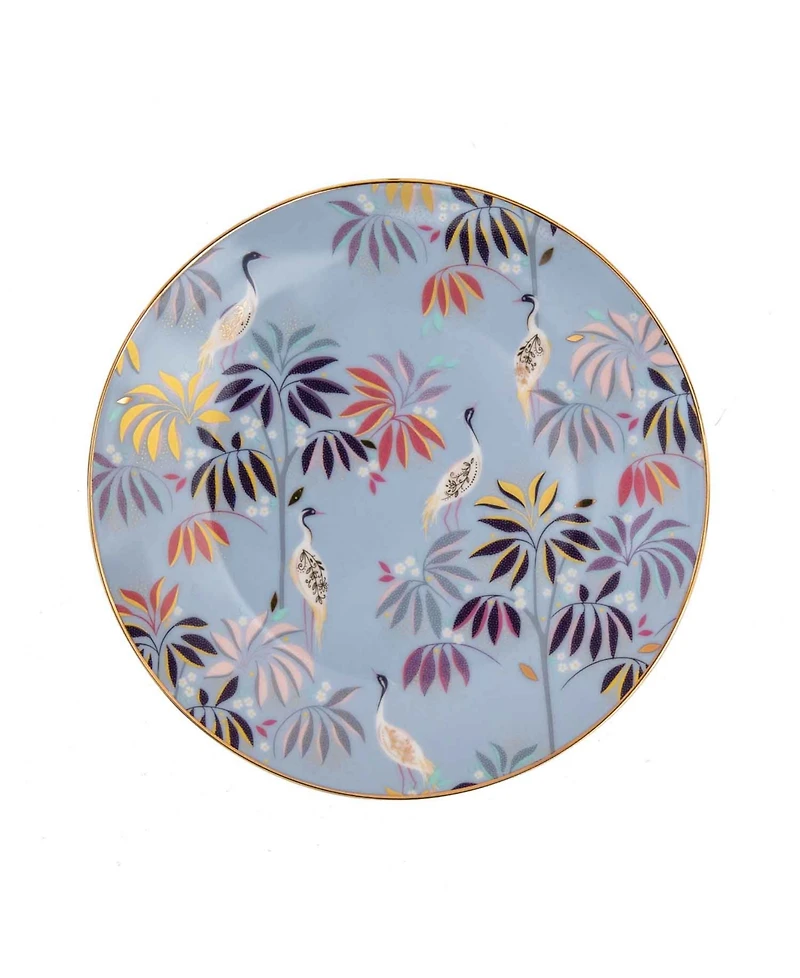 Portmeirion Sara Miller India Cake Plates, Set of 4, Service For 4