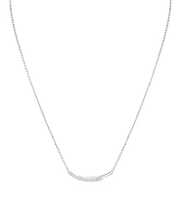 Macy's Diamond Necklace (1/5 ct. t.w.) in Sterling Silver