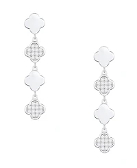 Macy's Diamond Drop Earrings (1/4 ct. t.w.) in Sterling Silver