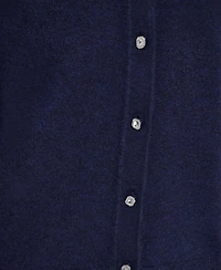 Dkny Jeans Petite Long-Sleeve Crewneck Cardigan