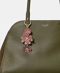 kate Spade new york Mixed Material Flower Bag Charm