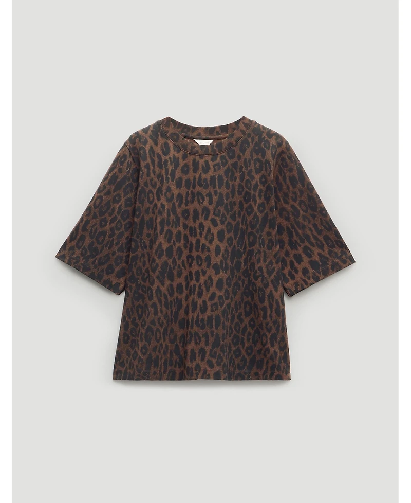 Hush Women's Romina Leopard Print T-Shirt