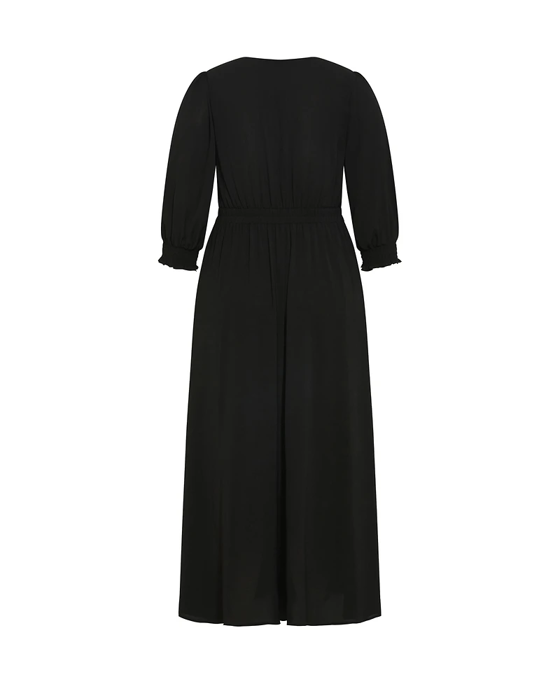 City Chic Plus Jolene Maxi Dress