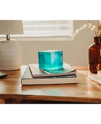 Marvel Studios Loki Resin Tesseract Cube, Space Stone Prop Replica Exclusive | Action Figure Statue, Desk Toy Accessories, Home Office Decor | The Ave