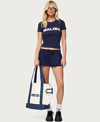 Edikted Women's Pacific Coast French Terry Sweat Shorts