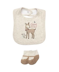 Hudson Baby Girls Cotton Layette Set, Enchanted Forest, 9-12 Months