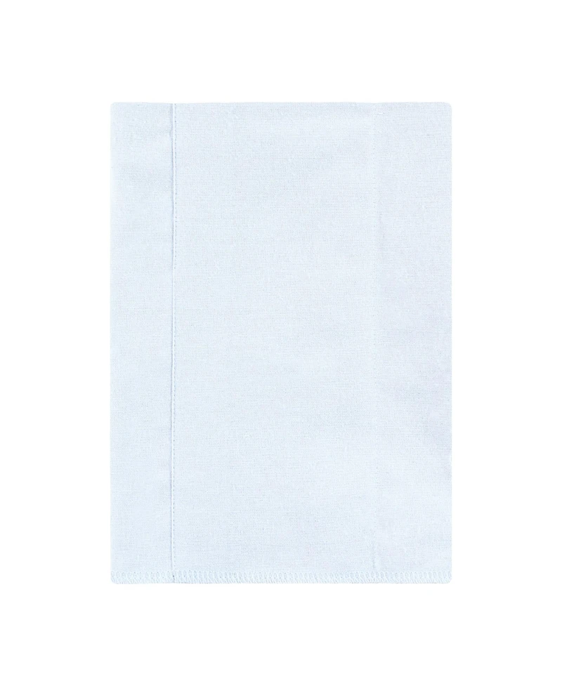 Hudson Baby Cotton Flannel Burp Cloths 7-Pack, Modern Safari Friends , One Size