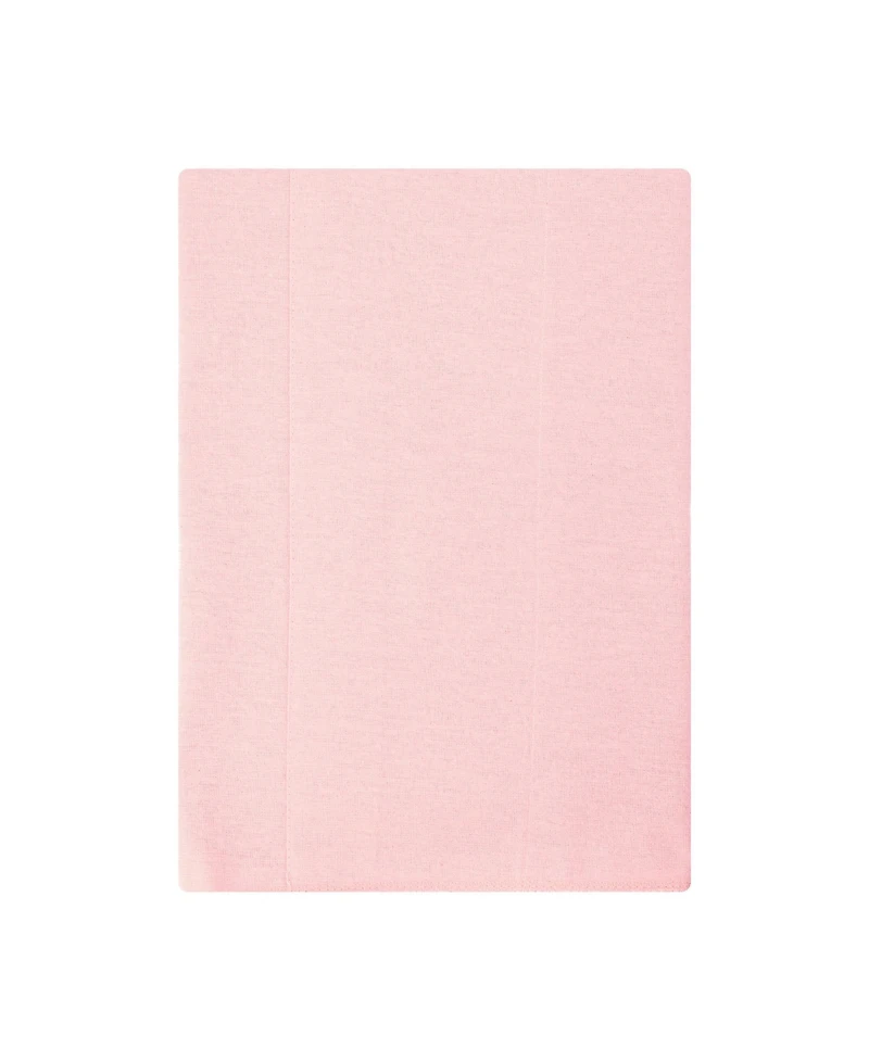 Hudson Baby Infant Girls Cotton Flannel Burp Cloths -Pack, Pink Peony