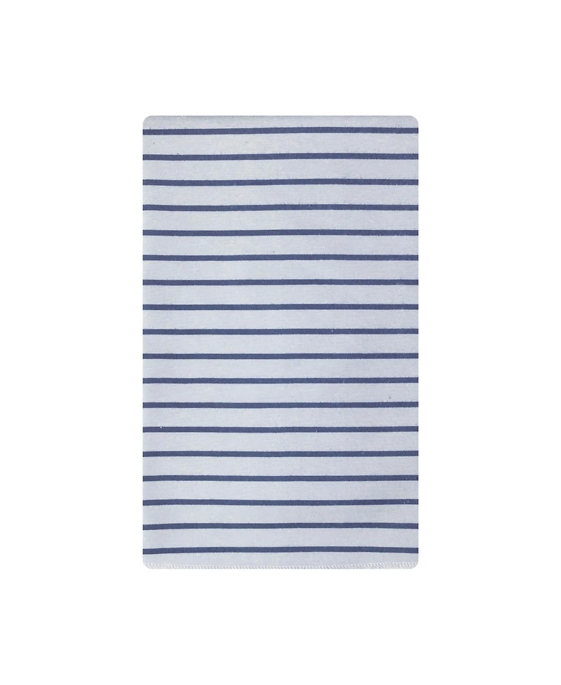 Hudson Baby Cotton Flannel Burp Cloths 12-Pack Bundle, Sea Friends, One Size