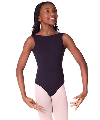 Capezio Juniors' Soft Elegance Boatneck Leotard - Tween