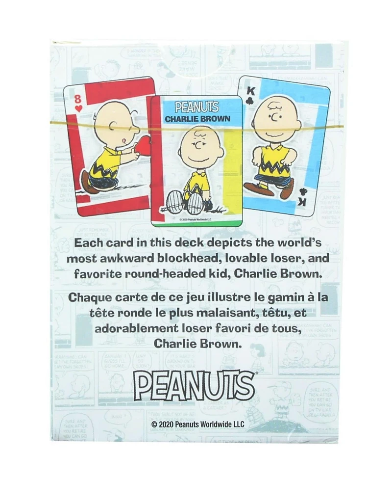 Nmr Distribution Peanuts Charlie Brown Playing Cards | 52 Card Deck + 2 Jokers