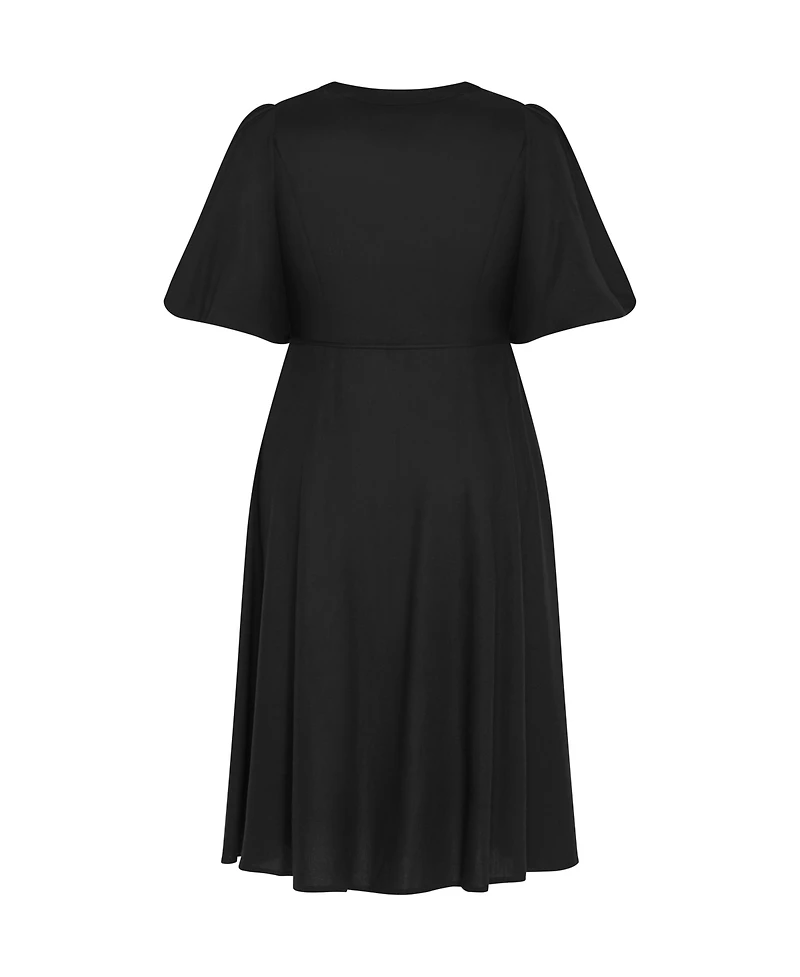 City Chic Women's Plus Dahlia Dress