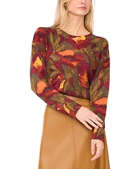 Vince Camuto Women's Long-Sleeve Crewneck Sweater