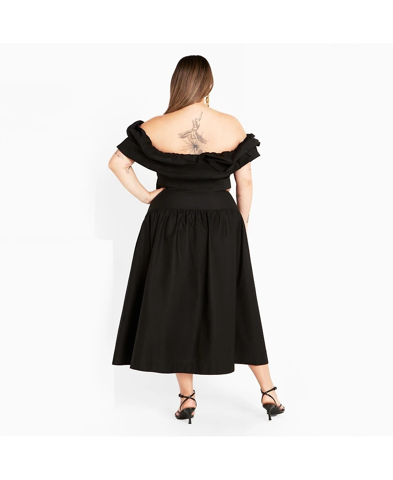 City Chic Women's Kaia 2 Piece Set