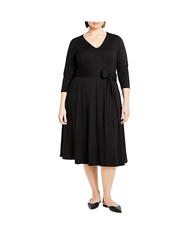 City Chic Women's Plus Presley Dress
