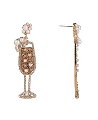 Hallmark Champagne Flute Earrings