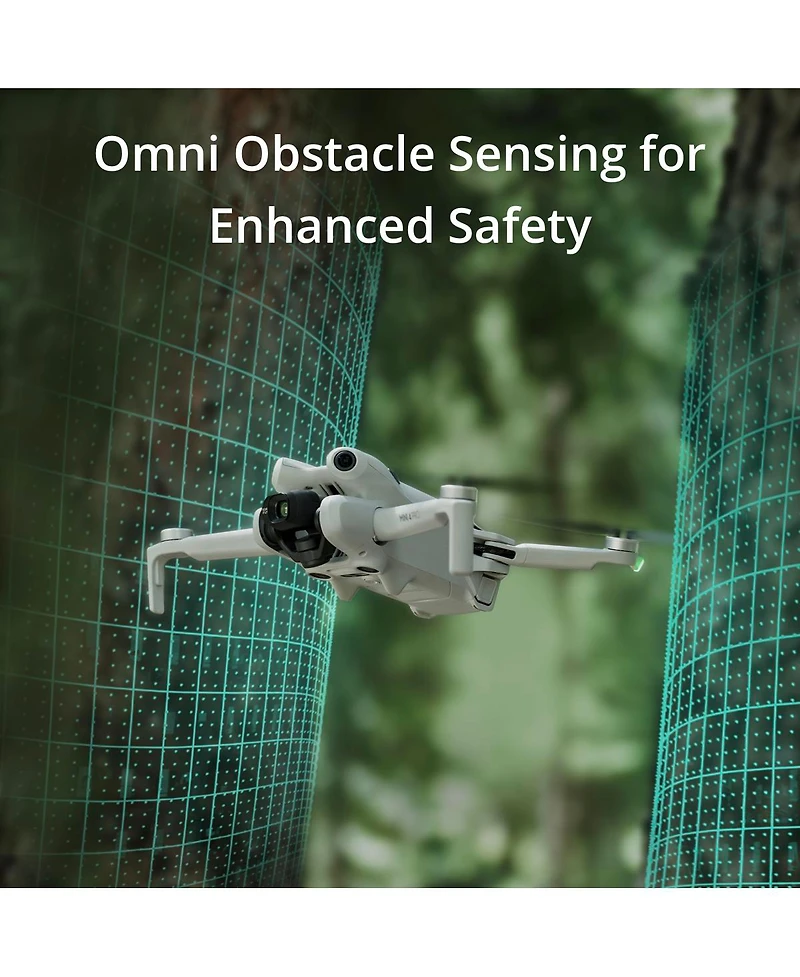 Dji Mini 4 Pro Drone Fly More Combo Plus with Rc 2 Remote Controller and High Capacity Batteries