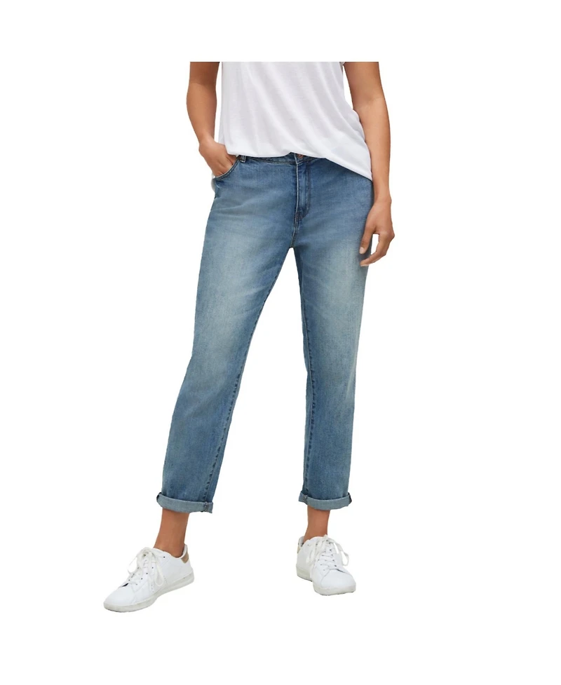 ellos Women's Boyfriend Jeans