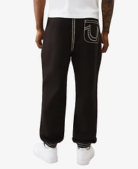 True Religion Men's Super Qt Pull-On Jogger Pants