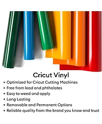 Cricut Explore 4 Cutting Machine with Vinyl and Iron-On Sheets Bundle