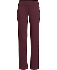 Lands' End Petite Starfish Mid Rise Straight Leg Pants