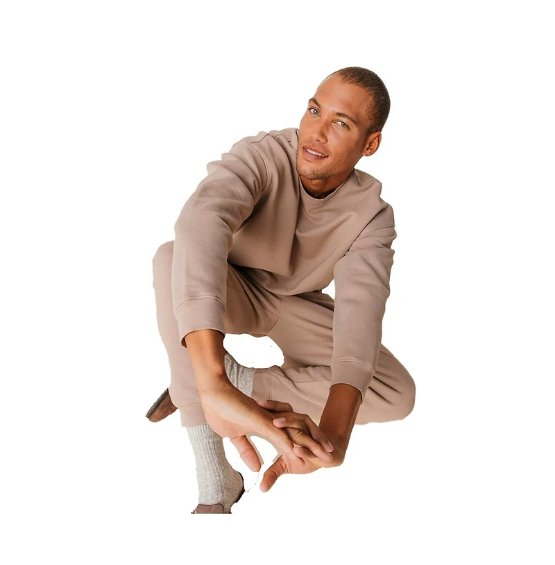 Ocio Big & Tall Men s Organic Cotton Teddy Everywhere Jogger - Plus and Special