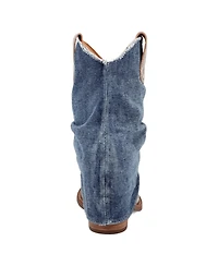 Dingo Women's Denim Dream Leather Bootie