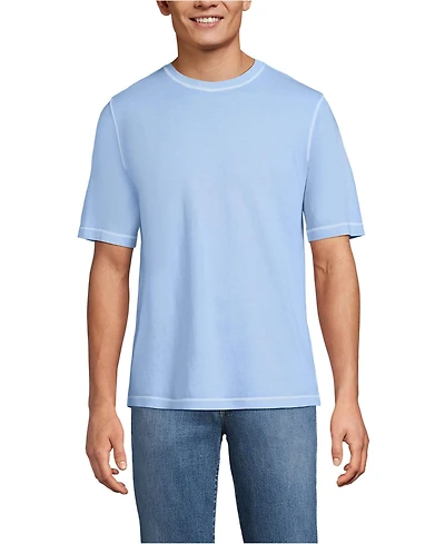 Lands' End Big & Tall Short Sleeve Sun Faded Super T