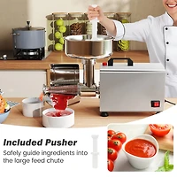 450W Electric Tomato Strainer Grade Stainless Steel Saucer Maker