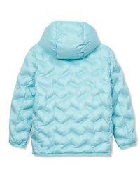 Lands' End Girls Water Resistant Seamless Quilt Insulated Jacket