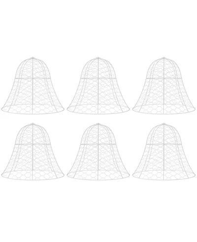 Outsunny 6 Pack Garden Chicken Wire Cloche, Animal Plant Protectors