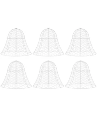 Outsunny 6 Pack Garden Chicken Wire Cloche, Animal Plant Protectors