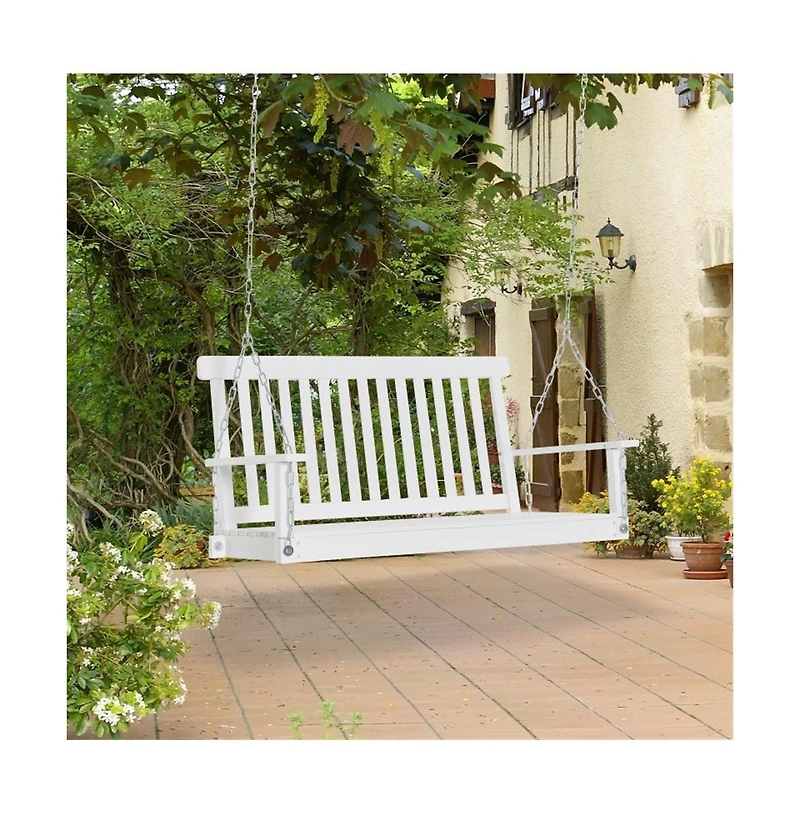 Slickblue Hanging Patio Swing for Relaxing Outdoors in Garden